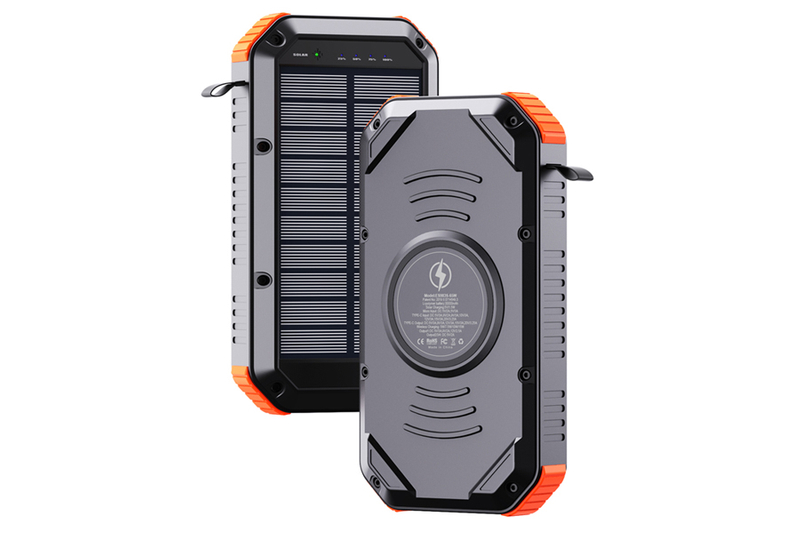 ES983S-65W 30000mAh Solar power bank with LED camping light