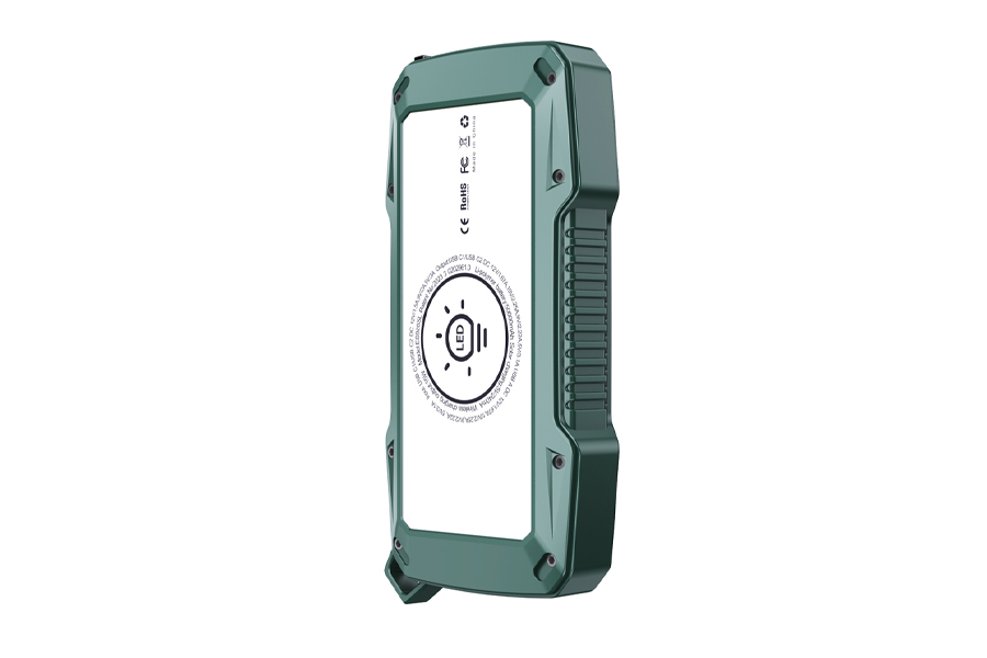 Eshine ES926S Solar Wireless Charger Plus Security Power Bank