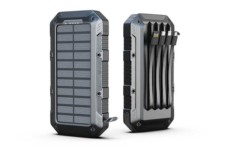ES960L-Eshine Solar Powered Self wired Power Bank