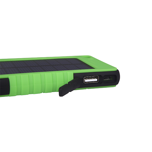 6000mAh outdoor solar power bank waterproof shockproof dustproof portable charger